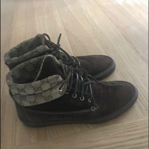 Gucci Men”s Suede high top